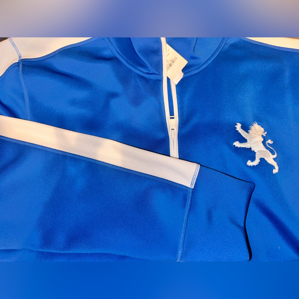 Vintage EXPRESS MEN Logo Blue Track Jacket NWT 🔖